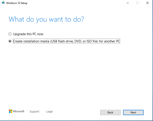 You can download Windows 10 22H2 through the Windows 10 Media Creation Tool