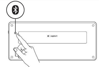 How to enter Bluetooth pairing mode on a Logitech keyboard