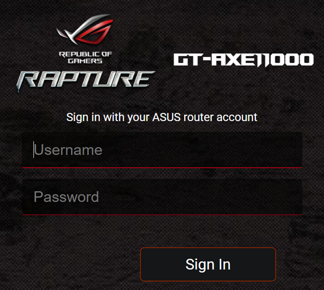 Connect to your ASUS gaming router