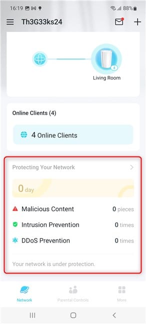 Tap on Protecting Your Network