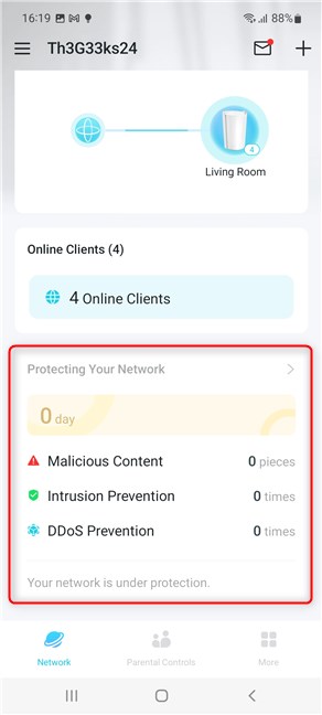 Tap on Protecting Your Network