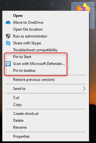 How to pin a website to the taskbar or the Start Menu