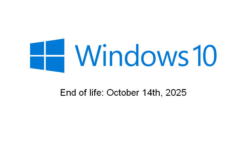 Windows 10 reaches its end of life on October 14, 2025
