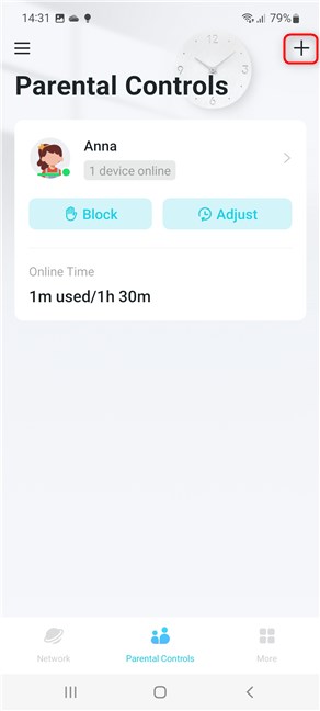 You can add another profile for another child