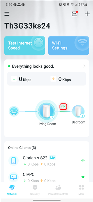 By default, TP-Link Deco systems use a Wi-Fi backhaul