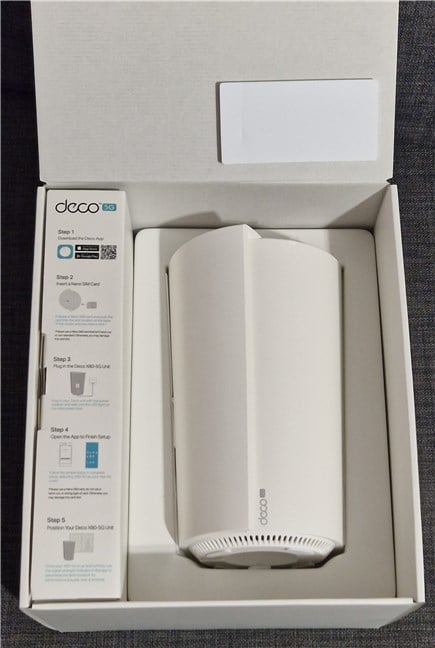Unboxing the TP-Link Deco X80-5G