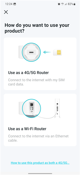 How do you want to use the TP-Link Deco X80-5G?