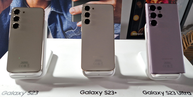 Samsung Galaxy S23, Galaxy S23+ and Galaxy S23 Ultra