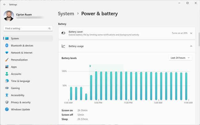 Battery life is limited