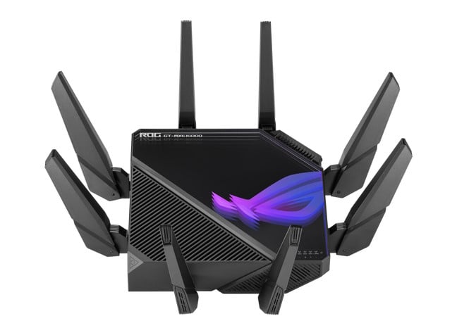 ASUS ROG Rapture GT-AXE16000 - a powerful quad-band Wi-Fi 6E router