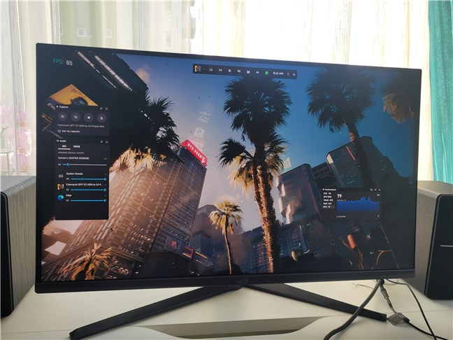 ASUS ROG Strix XG32UQ Monitor Gaming 32”, 4K UHD, IPS Veloce, 160 Hz (OC),  1 ms GTG, NVIDIA G-SYNC, FreeSync Premium Pro, Overdrive Variabile