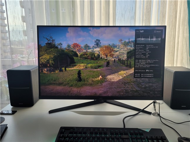 ASUS ROG Strix XG32UQ is a 4K gaming monitor