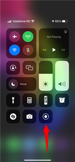 Screen Recording on iPhone