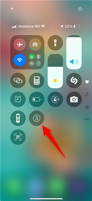 You have 3 seconds before your iPhone screen recording starts