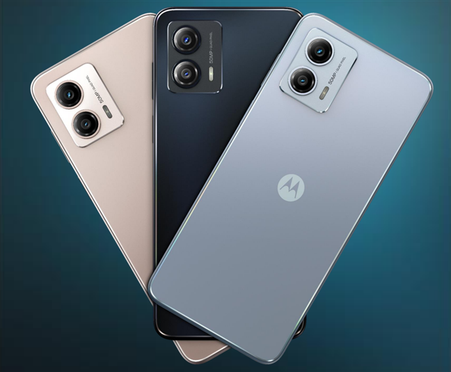 Color options for the Motorola moto g53