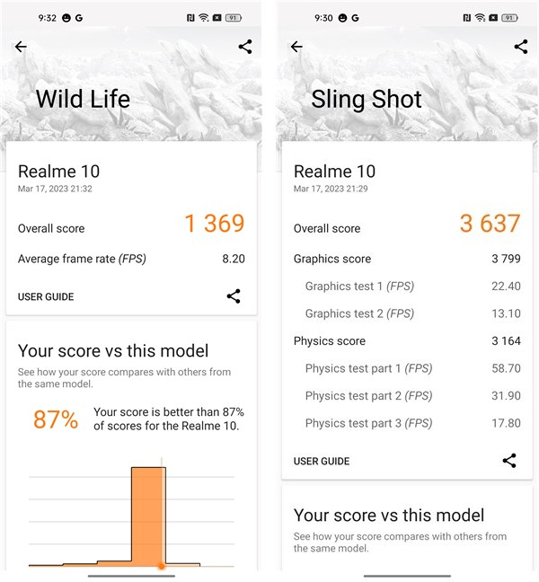 Realme 10 Pro Plus vs iPhone XS max  Benchmark Scores and SpeedTest 
