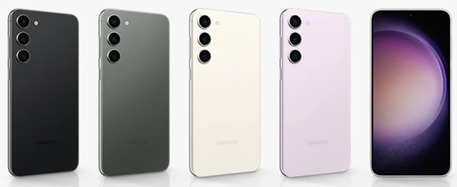 The colors for Samsung Galaxy S23 Plus