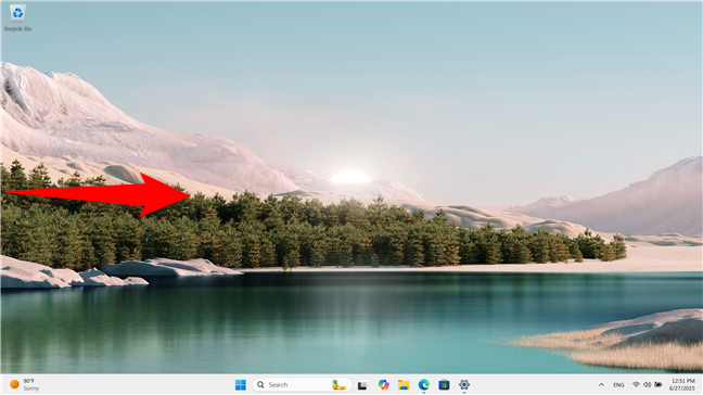 How to open Windows 11 Widgets on a touchscreen