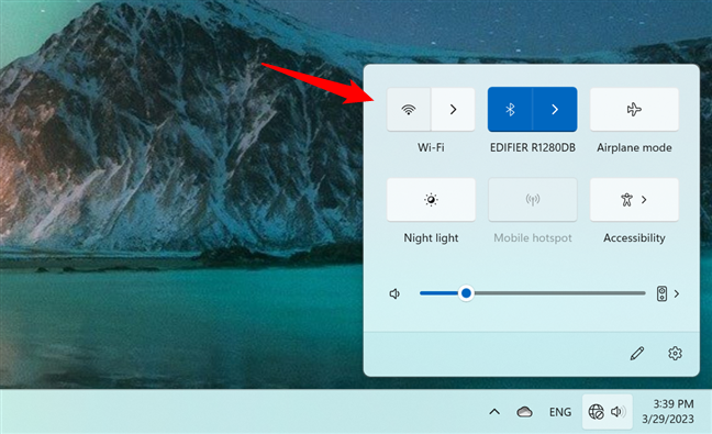 Wi-Fi in Windows 11