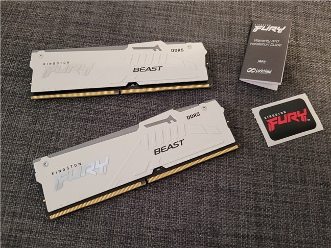 Unboxing the Kingston Fury Beast RGB DDR5-6000 32GB