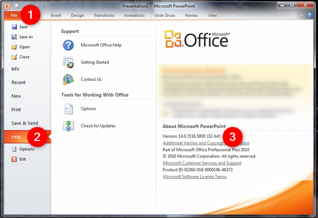About Microsoft PowerPoint in Microsoft Office 2010