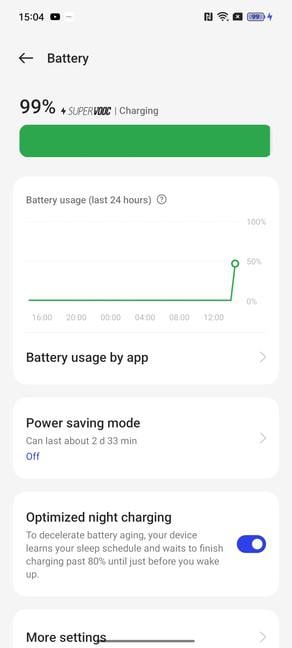 Realme C55 features 33W fast charging