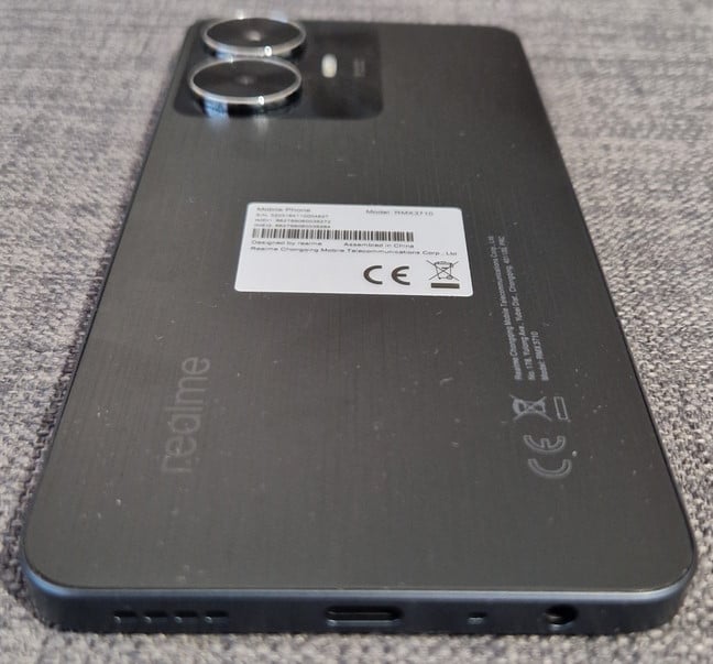 Do you like the back of the Realme C55?