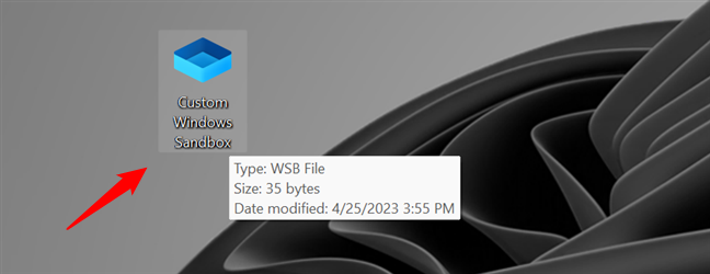 A custom Windows Sandbox config file