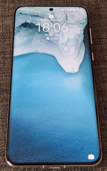 HUAWEI P60 Pro has a beautiful display