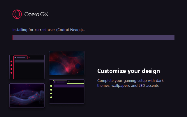 iF Design - Opera GX - Gaming browser