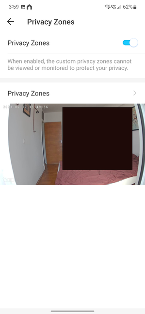 Do you want to set privacy zones?
