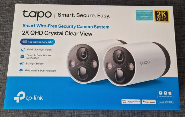 TP-Link Tapo 2K QHD Security Camera Outdoor Wired, Starlight Sensor for  Color Night Vision, Free AI Detection, Works with Alexa & Google Home