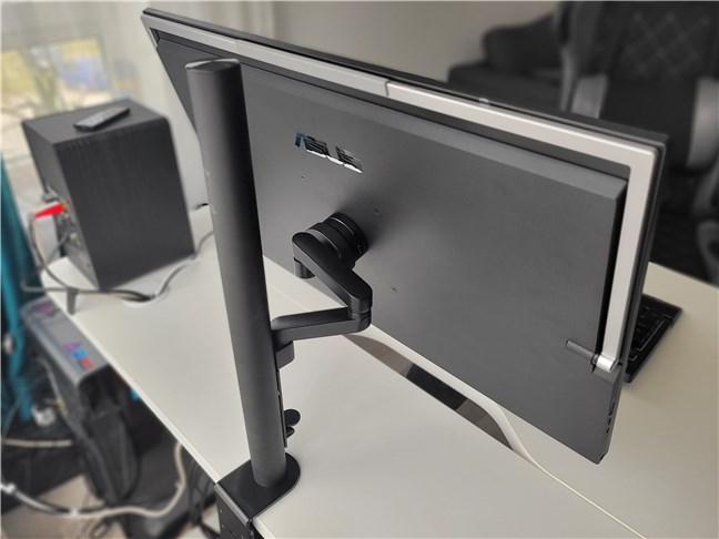 With the ASUS ZenScreen MB249C, you also get a desk arm