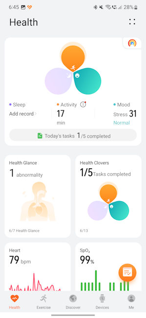 HUAWEI Health has received a major redesign