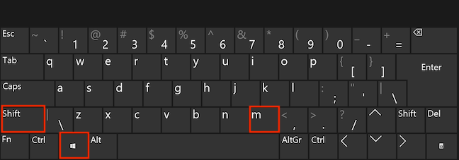 Press Windows + Shift + M to restore the app windows