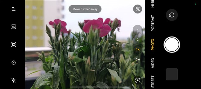 The Camera app on the realme 11 Pro+ 5G