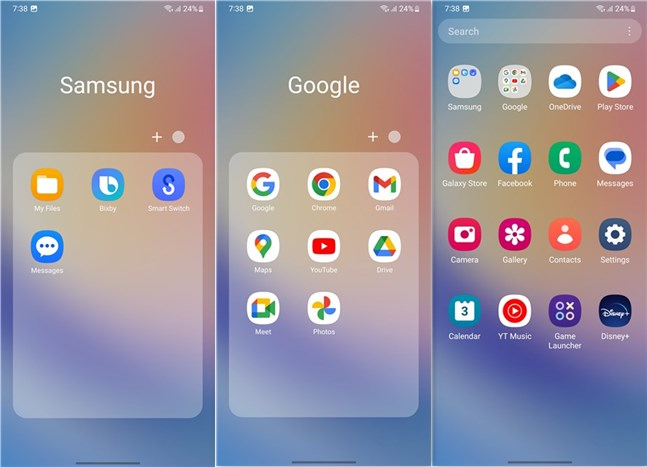 Essential apps that are preinstalled