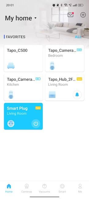 Tapo C500 is not integrated with the Tapo H200 Hub