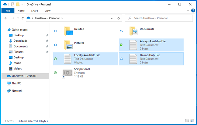 OneDrive Files On-Demand in Windows 10