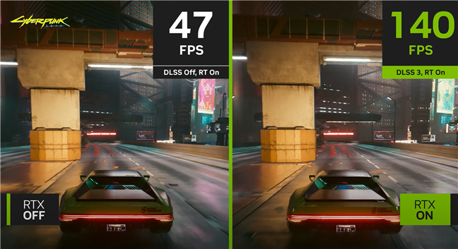 DLSS 3 delivers visual quality with minor sacrifices in performance
