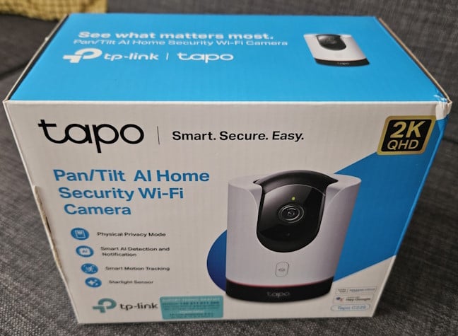 Test Tapo (TP-Link) C225 - Caméra de surveillance intérieure - UFC