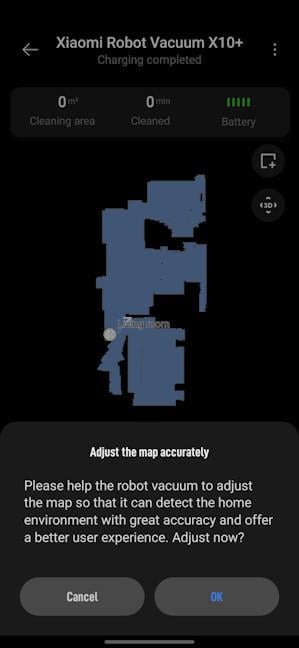 Adjust the map