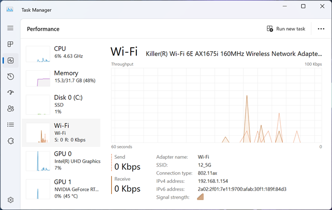 Lenovo Legion Pro 7 has Wi-Fi 6E