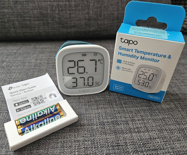 Tapo T315, Smart Temperature & Humidity Monitor