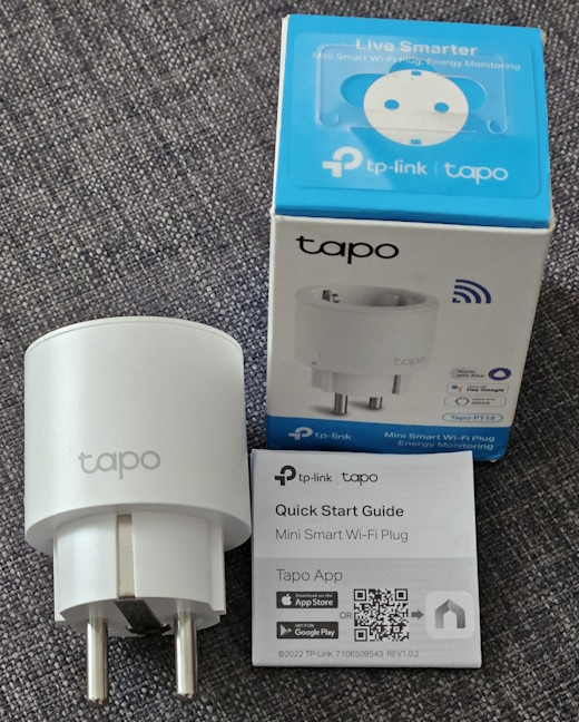 Tapo P115, Mini Smart Wi-Fi Socket, Energy Monitoring