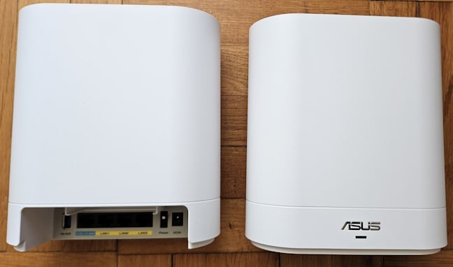 ASUS ExpertWiFi EBM68 - front and back