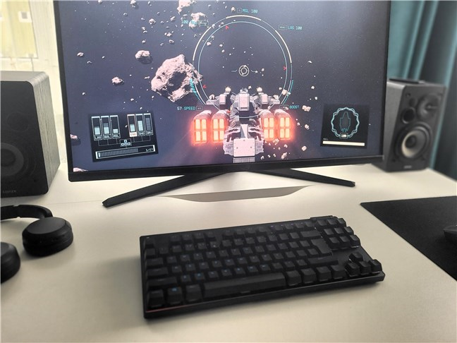 Logitech G Pro X TKL Lightspeed is a tenkeyless keyboard