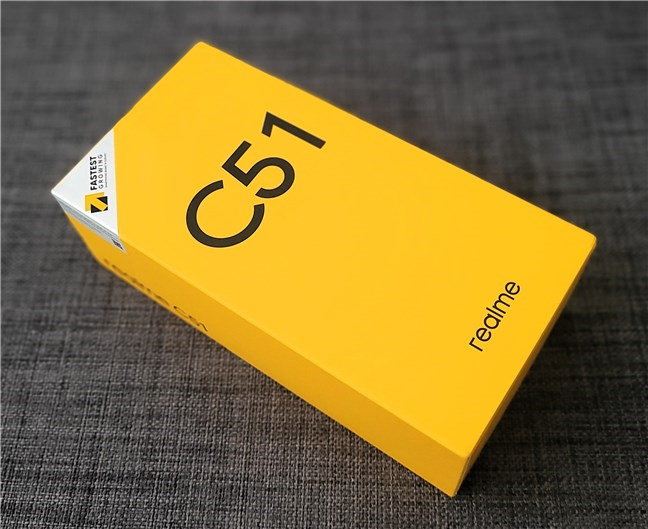 The box of the realme C51