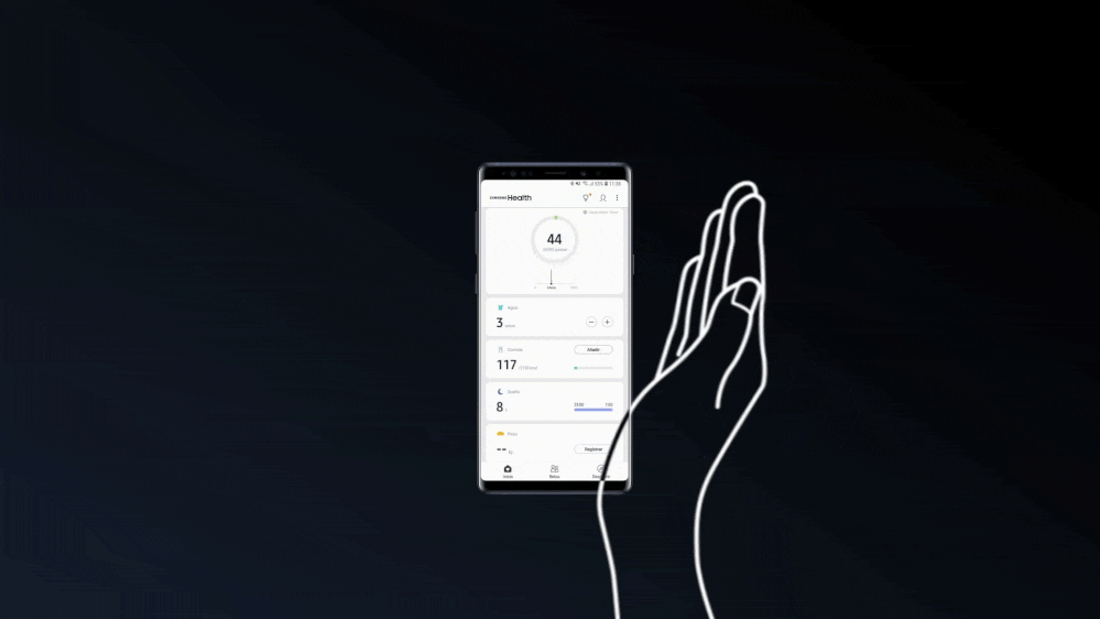 How to use Palm swipe to capture on Samsung phones