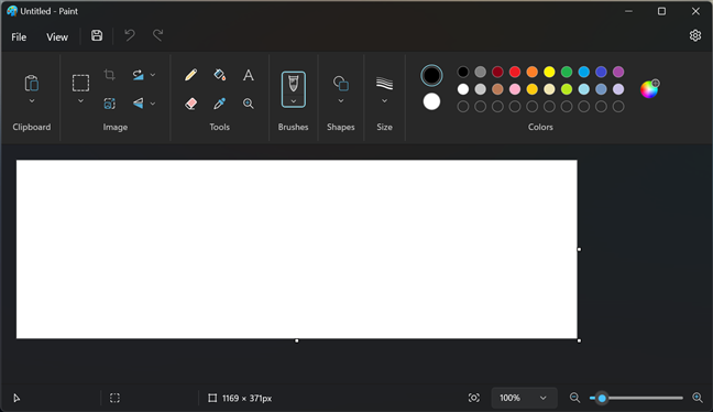 Paint gets support for Dark Mode